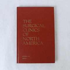 Vintage The Surgical Clinics of North America Burns December 1978 Volume 58 No 6