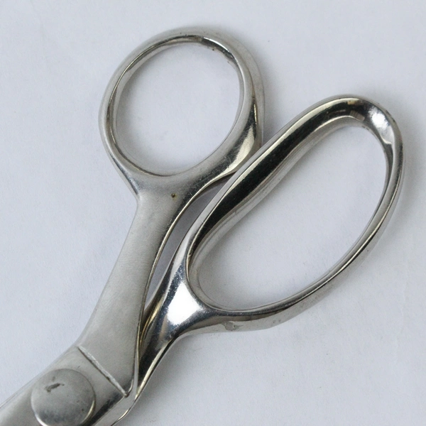 Vintage WISS CC7 Pinking Shears Zig Zag Scissors 7.5in Chrome USA Rusted