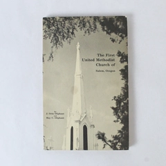 The First United Methodist Church Of Salem Oregon Oliphant 1974 Signed PB