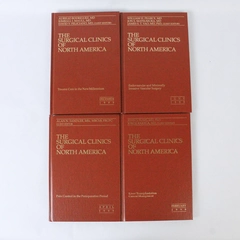 Lot of 4 The Surgical Clinics of North America 1999 Vol 79 Feb April June Dec