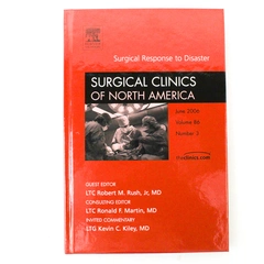 Surgical Clinics of North America June 2006 Volume 86 Number 3 Disaster Response