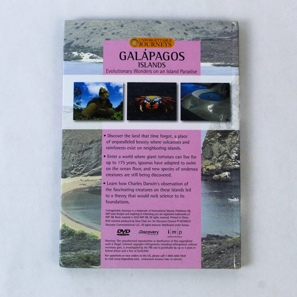 Galapagos Islands Evolutionary Wonders on an Island Paradise 2010 HC CD