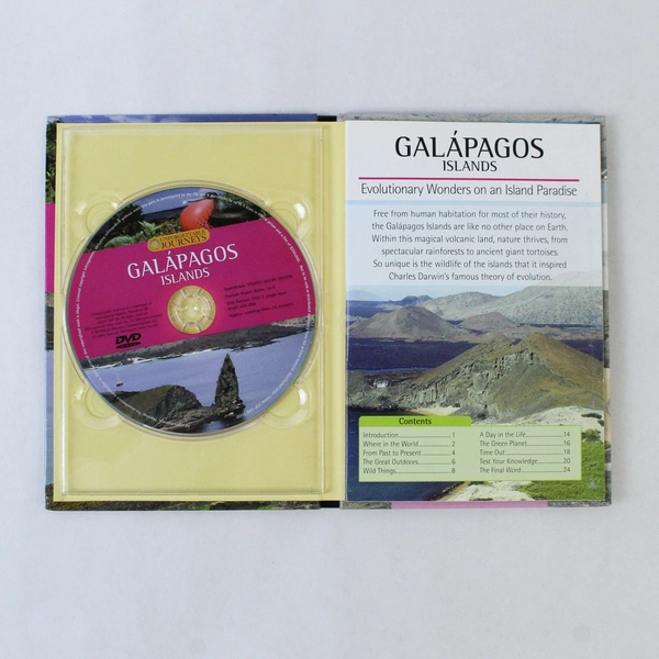 Galapagos Islands Evolutionary Wonders on an Island Paradise 2010 HC CD