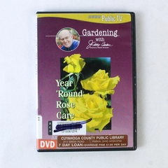 Gardening with Jerry Baker Year Round Rose Care DVD Video Disk 1999 Ex Libris