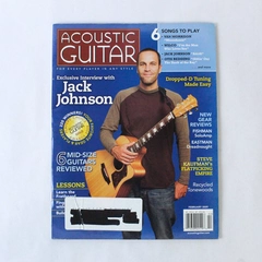 Acoustic Guitar Magazine February 2009 Jack Johnson Dropped -D Tuning