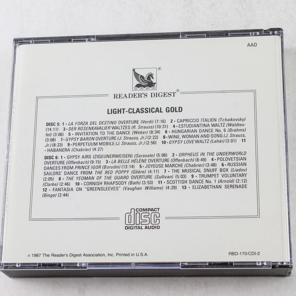 Light Classical Gold The World's Best Loved Music CD Set Pre-Owned