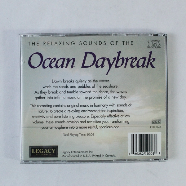 The Relaxing Sounds of the Ocean Daybreak CD Beautiful Music Pre-Owned