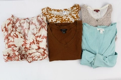 Lot of 5 Women's Size Small Tops Cardigan Forever 21 Merona Old Navy Bundle
