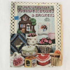 Vintage Craft Course Soft Sculpture Craft Project Magazine Flawed Frames Boxes