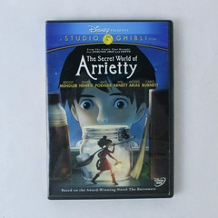 The Secret World of Arrietty DVD 2012 Walt Disney Studio Ghibli Carol Burnett