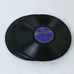 Lot of 11 Vintage Shellac Records For DIY Crafts 9.75 Inches Repurpose Upcycle