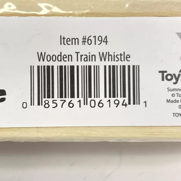 Lot of 3 Neato Classics Wooden Train Whistles NIP