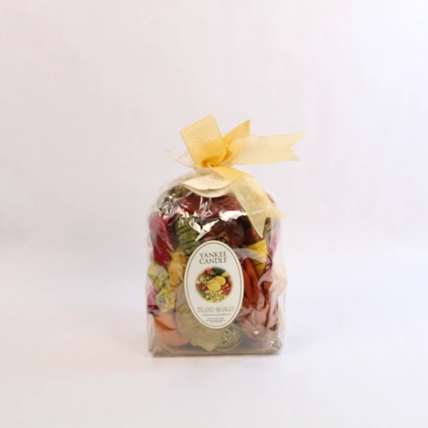Yankee Candle Island Mango Potpourri 10 oz Sealed Floral Decor NIP