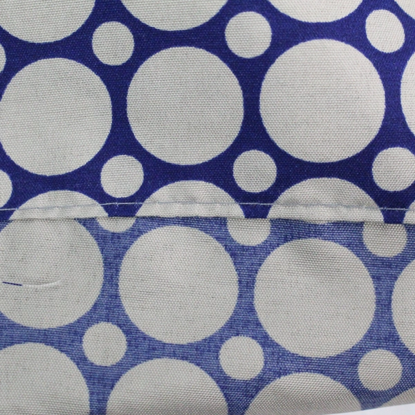 Set of 2 Pillowcases Purple Grey Dots Standard Size 100% Polyester Made in China