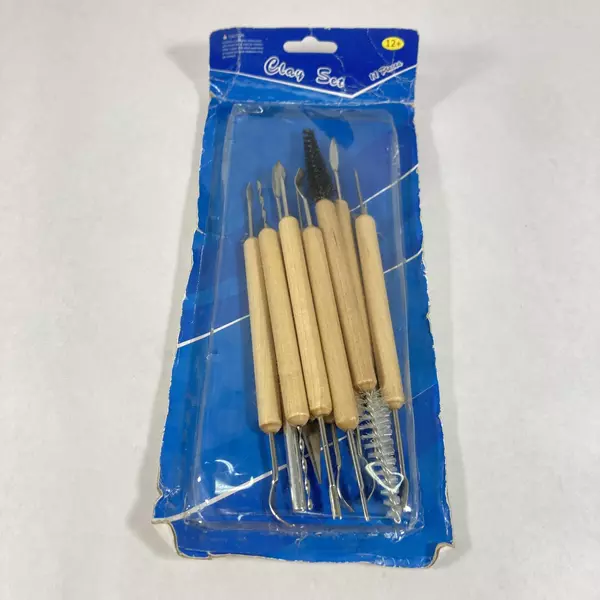 11 Double Piece Clay Pottery And Sculpting Art Tool Set