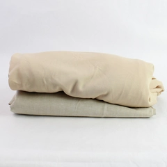 2 Piece Lot of Beige Scrap Fabrics for DIY Crafting Projects Fabric Cutters