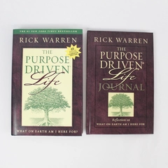 Lot of 2 Rick Warren Purpose Driven Life & Journal Books