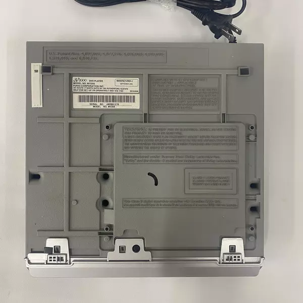 Funai SV2000 DVD/CD Player Model WV205 Small Lightweight No Remote