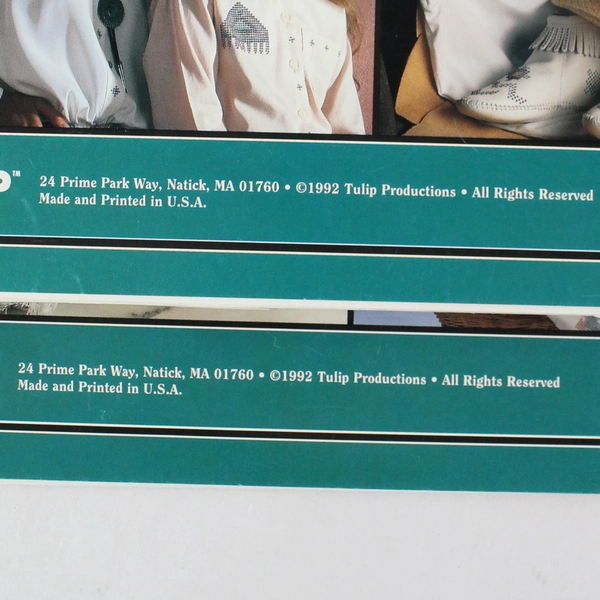 Lot of 2 Western Styling Pattern Books Colorpoint Paintstitching