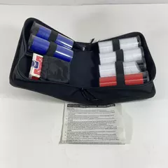 Bicycle Texas Hold 'Em Portable Poker Chip Set with Case