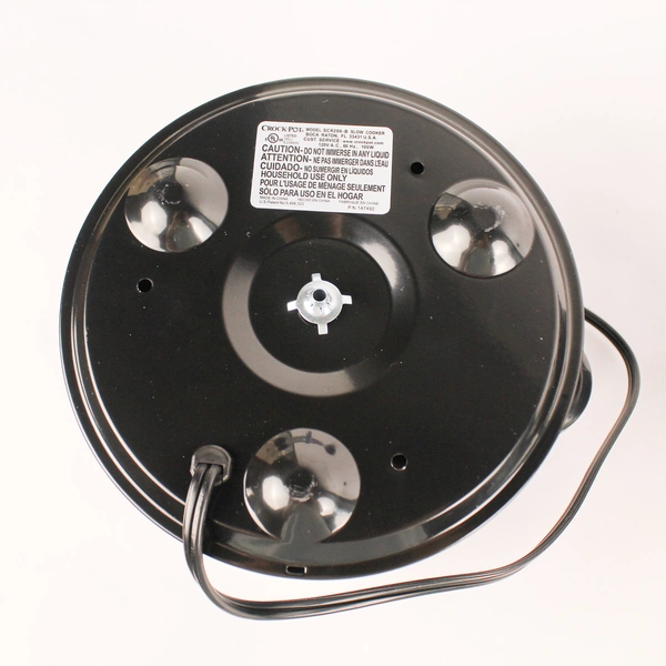 Crock Pot SCR200B Slow Cooker Black Stoneware 1.5 Quart Pre-Owned