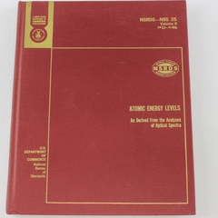 Atomic Energy Levels Vol 2 by Charlotte E. Moore 1971 US Dept of Commerce