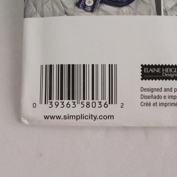 Simplicity Knits Only 8036 Sewing Patterns Size S L Hats & Scarves Uncut