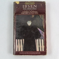 Ibsen Four Major Plays Vol I Signet Classic Paperback by Rolf Fjelde 1965