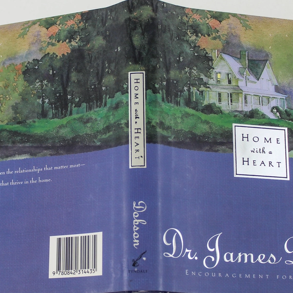 Home with a Heart by Dr. James Dobson 1994 Hardcover Good Condition