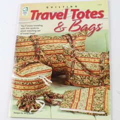 Travel Totes & Bags by Jerry Shaw 2004 Paperback Quilting Book in Good Condition