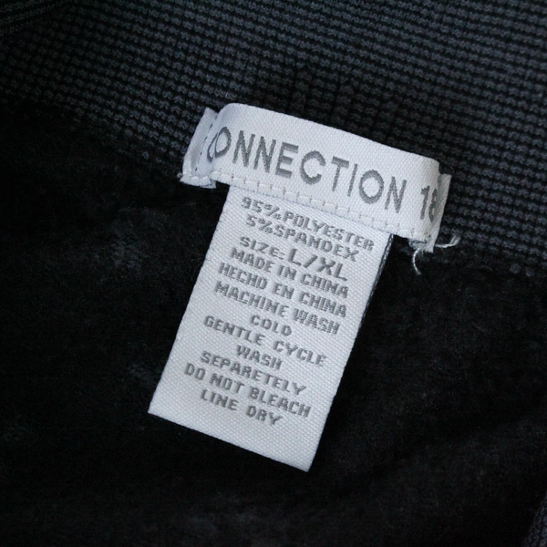 Connection 18 Leggings Women's L/XL Gray Pattern