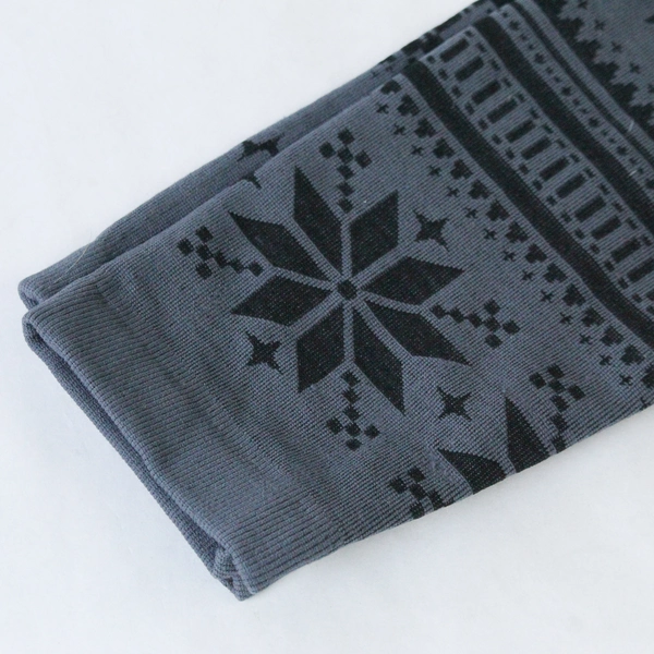 Connection 18 Leggings Women's L/XL Gray Pattern