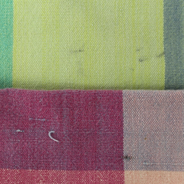 Lot of 4 Goerge E. Bardwil & Sons Multicolored Checkered Cloth Napkins Picnic