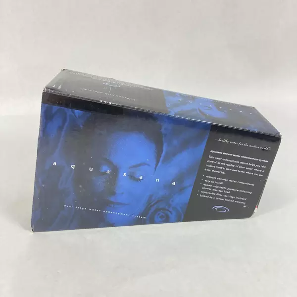 Aquasona Dual Cartridge Shower Water Enhancement System Open Box