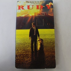 Rudy VHS 1994 Columbia Tristar Home Video Sean Astin Football Drama