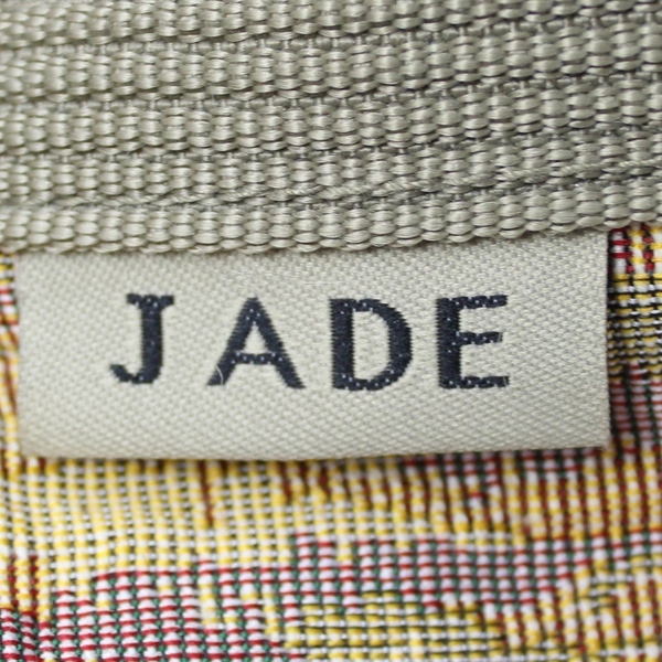 Vintage Jade Rolling Travel Bag Handles Wheels Carpet Style Beach Pattern 23 in