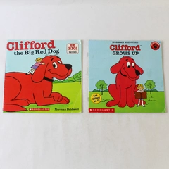 Lot Of 2 Clifford Books The Big Red Dog and Grows Up Norman Bridwell 2010 PB