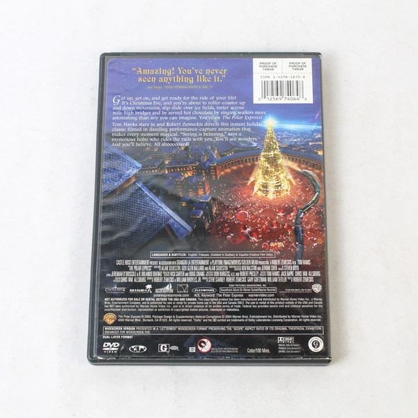 The Polar Express DVD Widescreen Edition 2004 Castle Rock Rated G Animated