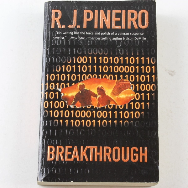 R. J. Pineiro Breakthrough 1999 Paperback Good Condition Sci-Fi Thriller
