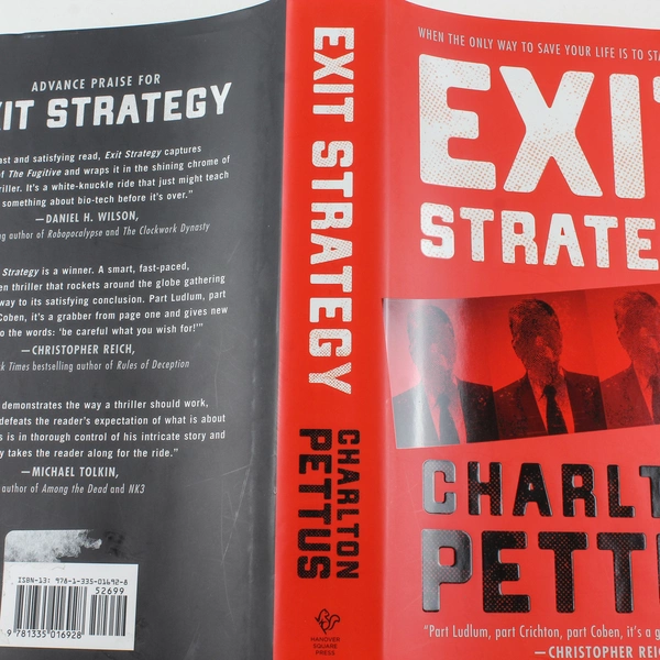 Exit Strategy by Charlton Pettus 2018 Hardcover Good Condition