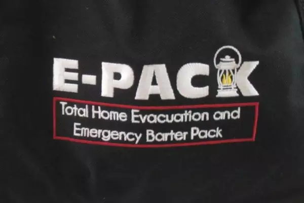 E-Pack Emergency Evacuation Or Survival Kit With Supplies