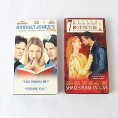 Lot Of 2 VHS Romantic Comedies Bridget Jones Diary 2001 Shakespeare In Love 1998