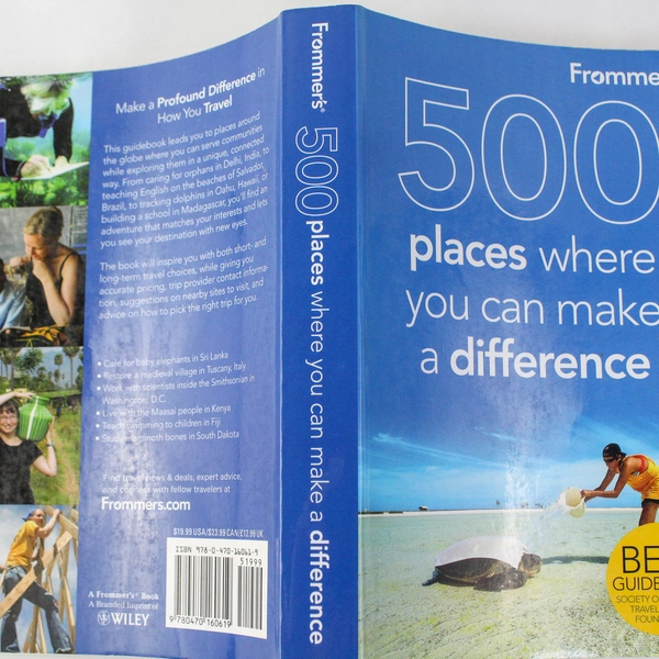 Frommer's 500 Places You Can Make a Difference 2010 PB Pre-Owned Guidebook