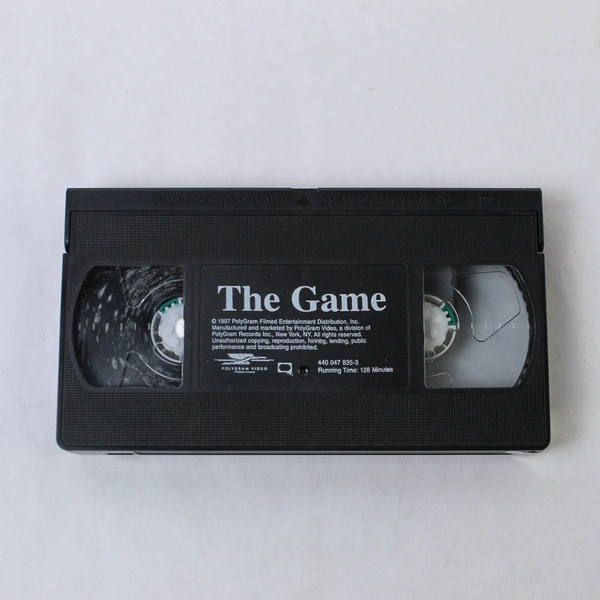 The Game VHS 1997 Polygram Video Michael Douglass Sean Penn