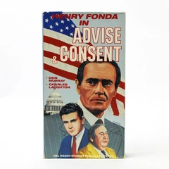 Advise & Consent VHS 1989 Roach Studios Henry Fonda Comedy Drama HR9613