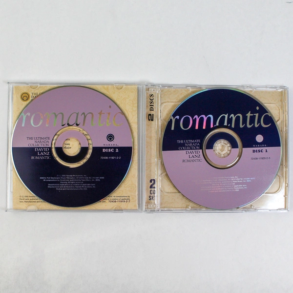 David Lanz Romantic The Ultimate Narada Collection 2 CD 2002 Narada