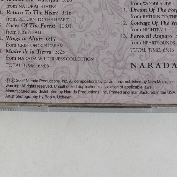 David Lanz Romantic The Ultimate Narada Collection 2 CD 2002 Narada