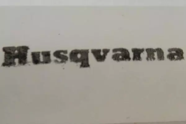 Viking Husqvarna Sewing Machine Sweden Model 6010 Cleaning Bottle & Brush