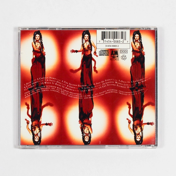 Sarah Brightman Dive CD Album 1993 Pre-owned Crack on Case