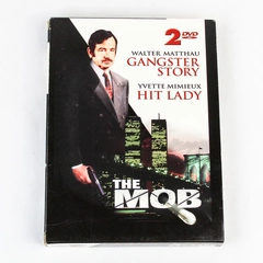 Lot of 2 DVD Set The MOB Gangster Story Hit Lady Walter Matthau